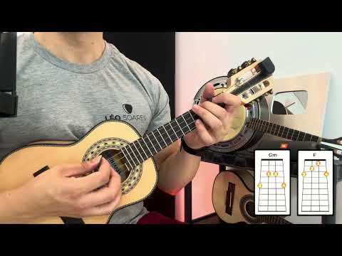 APRENDA 5 MÚSICAS COM 2 ACORDES NO CAVAQUINHO PARA INICIANTES - AULA DE CAVACO