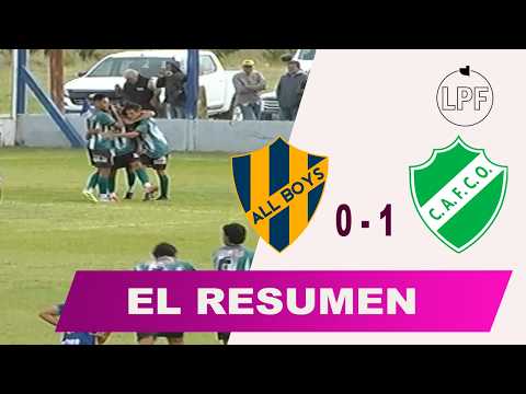 PANORAMA DEPORTIVO TV 2026 – FÚTBOL: ALL BOYS DE TRENEL 0 – 1 FERRO C. O. DE REALICÓ
