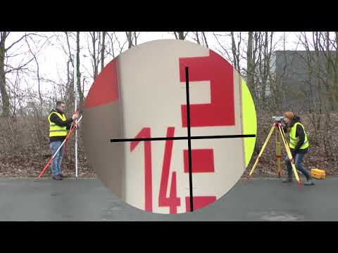 Prinzip des geometrischen Nivellements (Vermessung für Anfänger)