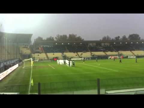 Sassuolo-Novara 2-0 punizione Berardi