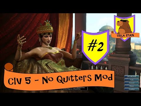 Those Incans.... - Civ 5 Byzantium #2 (No Quitters Mod)
