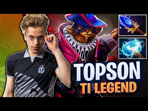 OG.Topson - Pangolier Mid Pro Gameplay | IMMORTAL Rank Dota 2 7.28c Best MMR