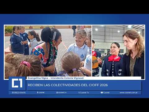 COLONIA VIGNAUD RECIBIÓ A LAS DELEGACIONES INTERNACIONALES DEL FESTIVAL CIOFF 2026