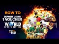 How To Deposit Using 1 Voucher
