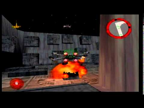 N64 Star Wars: Rogue Squadron Part 18 - The Death Star Trench Run