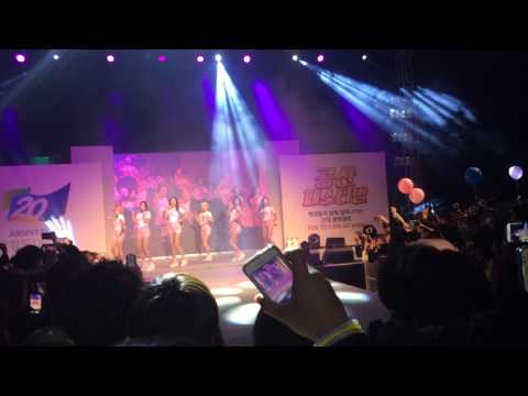 141030 강동대 AOA 단발머리+엘비스