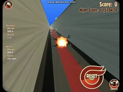 Turbo Dismount PC: Fastest speed! 483 MPH!