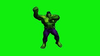 Hulk dance green screen