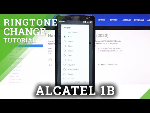 How to Change Ringtone on ALCATEL 1B (2020) – Ringtone Collection