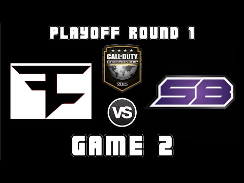 COD Champs 2015: Faze Black vs Strictly Business - GAME 2