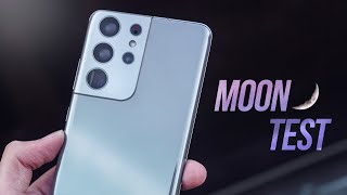 Samsung Galaxy S21 Ultra - MOON Mode in ACTION