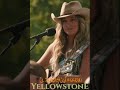 Lainey Wilson On Yellowstone - Watermelon Moonshine #shorts