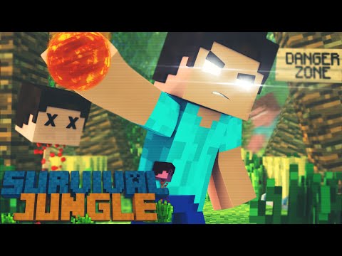 Minecraft: SURVIVAL JUNGLE #01 - THE POWER OF THE HEROBRINE!
