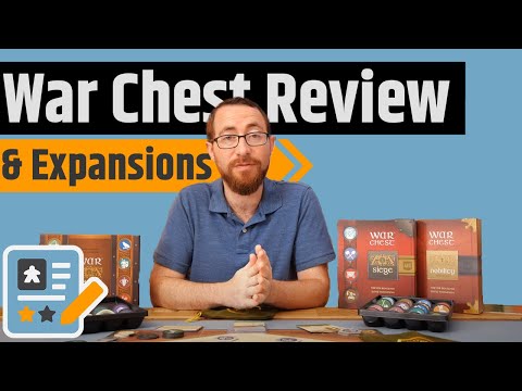 War Chest Review - A Tactically Strong Abstract Battle In A Box