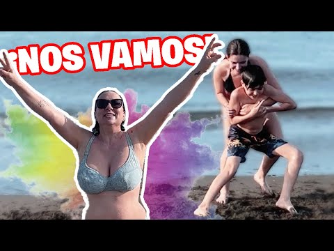 ¡PRIMER Día de PLAYA! 🏝️ FAMILIA NUMEROSA se DESPIDE de...