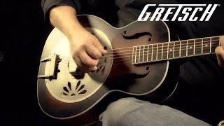 Gretsch G9240 Alligator Biscuit Roundneck Video