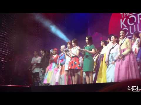 [HD FANCAM] MBC FESTIVAL ENDING - With EXO K, 4minute, Norazo.