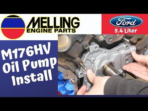 Ford 5.4 Oil Pump Install - Melling M176HV High Volume