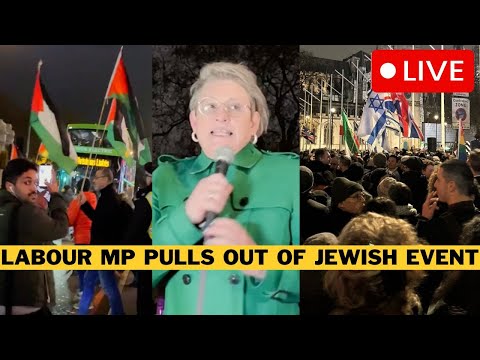 🚨 LIVE: Chaos At London Jewish Event - Government Minister HECKLED - Islamists Target Jews
