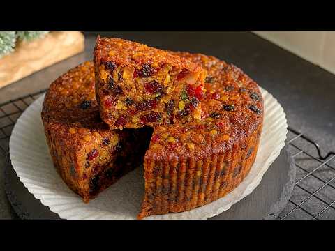 Easy Christmas Cake Recipe 🎄 My Family Christmas Fruit Cake Every year!