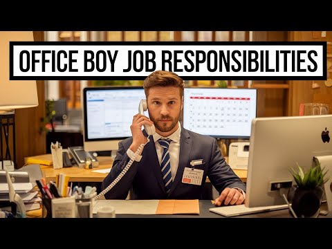 Office Boy Job Responsibilities || How To Work Office boy || Office Boy Job || Office Boy Interview