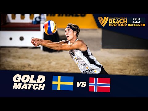 Ahman/Hellvig vs. Mol, A./Sørum, C. - Final Highlights | Doha Finals 2023 #BeachProTour