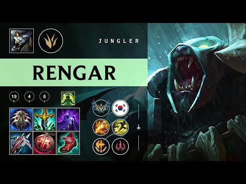 Rengar Jungle vs Ekko - KR Challenger Patch 26.02