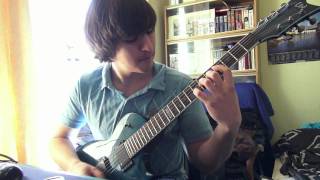After The Burial - Engulfed (guitar cover)