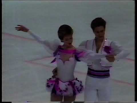 Marina Klimova & Sergei Ponomarenko URS - 1986 European Championships Original Set Pattern Dance