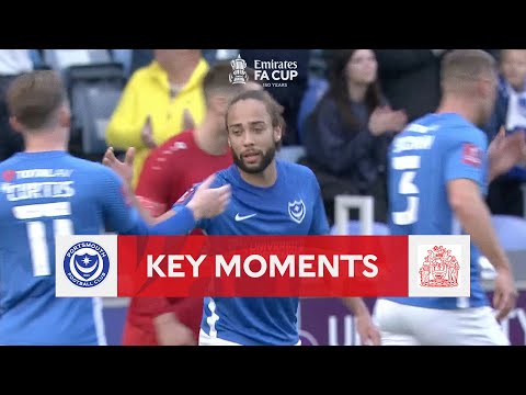 Portsmouth v Harrow Borough | Key Moments | First Round | Emirates FA Cup 2021-22