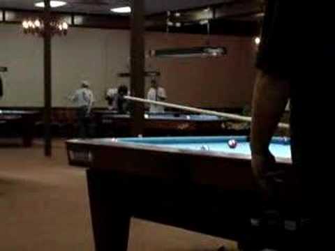 Nathan Leemon playing Steve Titus  in 9 ball Bank Pool 2006
