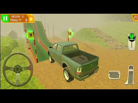 4×4 Dirt Offroad Parking Simulator #11 - Offroad Forest Parking ( Pickup Truck ) - Android Gameplay