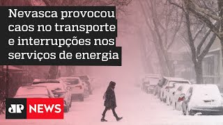 Tempestade de neve afeta a costa leste dos EUA