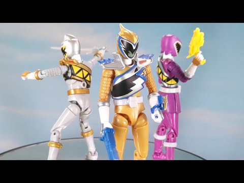 Shodo Super Zyuden Sentai Kyoryuger vol 2 / Power Ranger Dino Charge. Unboxing and Review