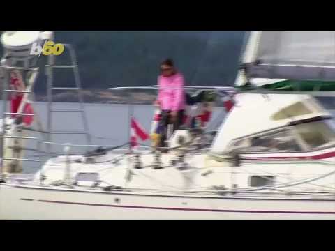 77 Year Old British Woman Sets The Record As the Oldest Person to Sail Around The World!