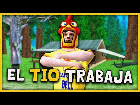 The IDIOT UNCLE gets a JOB - GTA San Andreas Loquendo