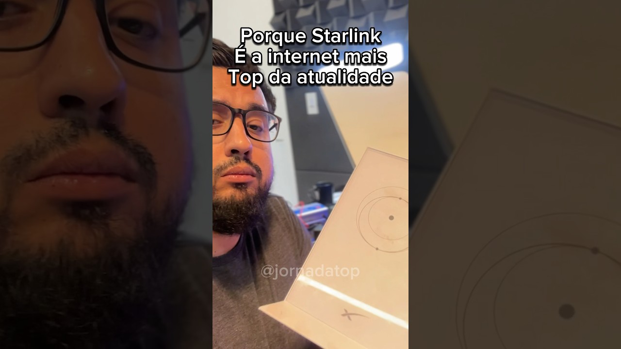 Porque Starlink é a internet satélite mais top da atualidade #starlink #elonmusk #spacex