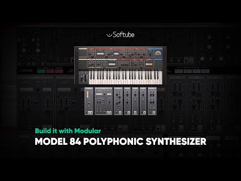 Model 84 Polyphonic Synthesizer – Build It With Modular – Softube
