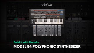 Video thumbnail for Model 84 Polyphonic Synthesizer – Build It With Modular – Softube by SoftubeStudios