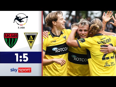 Schroers und Co. in Schweinfurt nicht zu stoppen! | Schweinfurt - Alemannia Aachen | 3. Liga 25/26