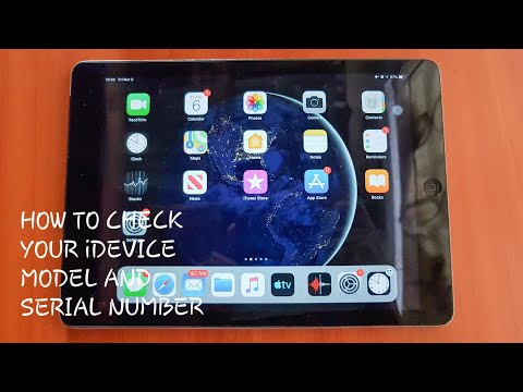 How to check the model and serial number for your iPad, iPhone and ipod touch
