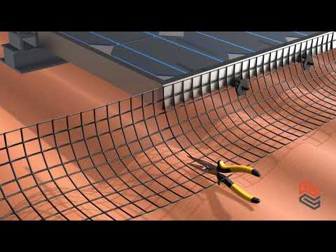 Part of a video titled Solar Mesh Installation - Gutter Guard Direct - YouTube