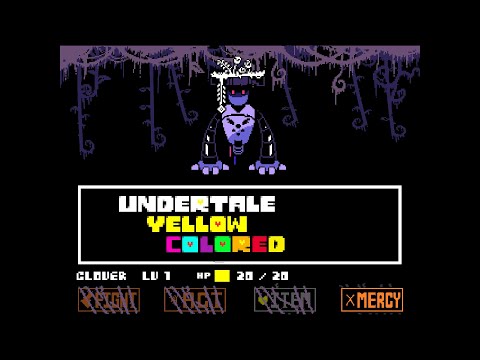 Pacifist Guardener Fight Colored - Undertale Yellow