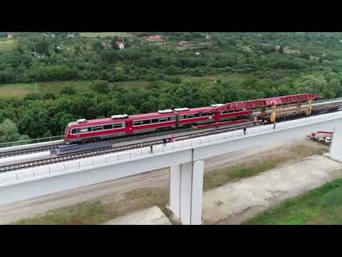 Stara Pazova, snimak drona deonice pruge Stara Pazova Novi Sad