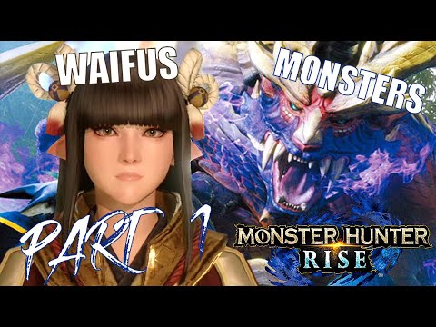 Monster Hunter Rise | FULL GAME WALKTHROUGH STREAM PART 1 MHRise