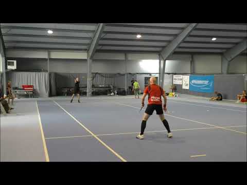 ICO Speedminton Riga Cup 2018 Man O40 final