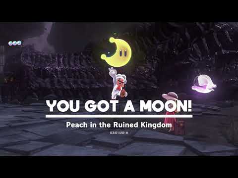 Super Mario Odyssey 100% Walkthrough (All Power Moons & Coins) - Ruined Kingdom Complete! - Part 24