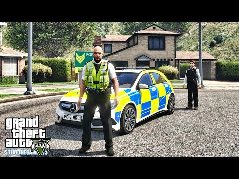 GTA 5 MODS LSPDFR 1077 - BRITISH PATROL!!! (GTA 5 REAL LIFE PC MOD)