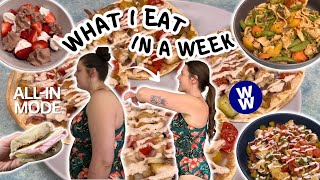 What I Eat in a Week For Weight Loss | Comparing WeightWatchers ALL IN POINTS vs CALORIES, MACROS