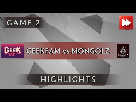 Geek Fam vs The Mongolz [Game 2] ProDotA Cup Series by Azubu.tv - Dota Highlights